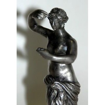 Antica Scultura Venere Nudo Donna Dama Statua Arte Nude Epoca Milo Afrodite