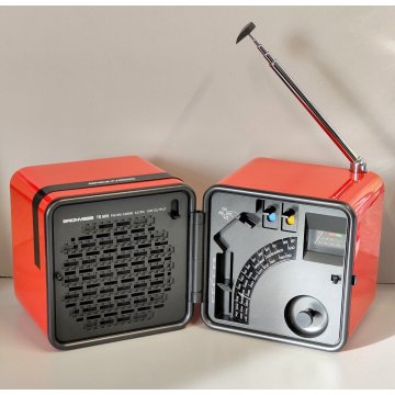 Rara RADIO Brionvega CUBO TS 505 Vintage DESIGN Sapper Zanuso ANNI 70