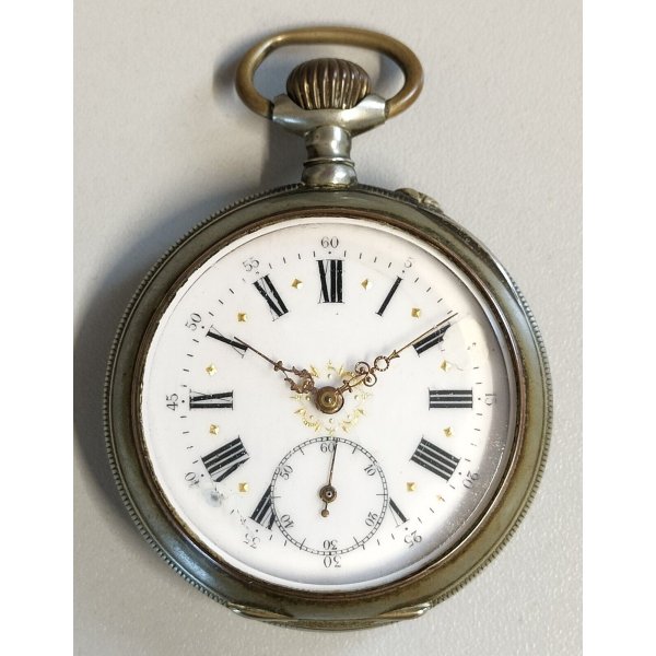 Antico Orologio Tasca Epoca Old Pocket Watch Montre De Poche