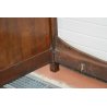 ANTICO LETTO CAMERA Impero SINGOLO legno NOCE MASSELLO epoca 1800 OLD WOOD BED