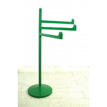 PORTA ASCIUGAMANO GEDY DESIGN Makio Hasuike ANNI '70 METALLO ABS VERDE PRATO 