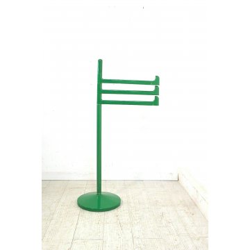 PORTA ASCIUGAMANO GEDY DESIGN Makio Hasuike ANNI '70 METALLO ABS VERDE PRATO 