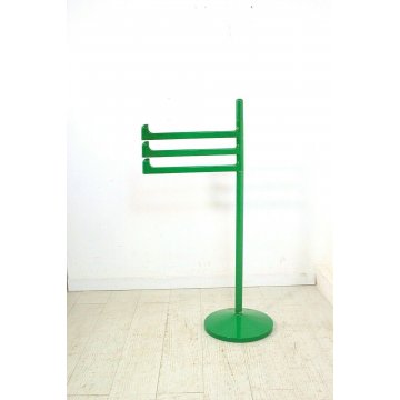 PORTA ASCIUGAMANO GEDY DESIGN Makio Hasuike ANNI '70 METALLO ABS VERDE PRATO 