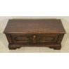 ANTICA CASSAPANCA LEGNO PIOPPO FORMELLE PANCA BAULE EPOCA 1800 NEOCLASSICA 