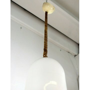 LAMPADA  SOSPENSIONE LEUCOS  DESIGN Toso Pamio CEILING LAMP MURANO GLASS 60/70s