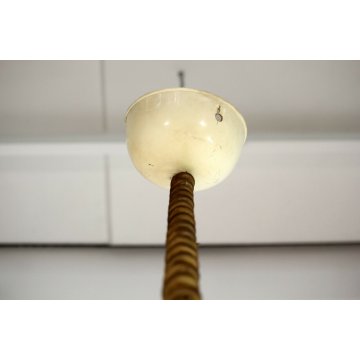 LAMPADA  SOSPENSIONE LEUCOS  DESIGN Toso Pamio CEILING LAMP MURANO GLASS 60/70s