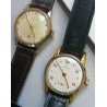 LOTTO 4pz OROLOGIO POLSO LADY placcato oro VINTAGE Dichi Watch Avion MECCANICO