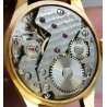 LOTTO 4pz OROLOGIO POLSO LADY placcato oro VINTAGE Dichi Watch Avion MECCANICO