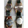 LOTTO 4pz OROLOGIO POLSO LADY placcato oro VINTAGE Dichi Watch Avion MECCANICO