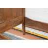 ANTICO LETTO CAMERA SINGOLO legno NOCE MASSELLO epoca 800 baionetta OLD WOOD BED