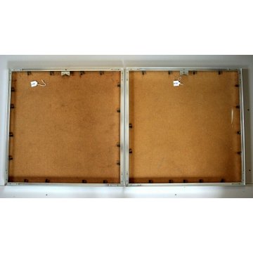 COPPIA STAMPA MULTIPLO 69,5X69,5 SERIGRAFIA FIRMATA Bertolio Angelo Giuseppe '75