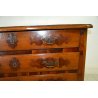ANTICO COMÒ CANTERANO INTARSIATO LEGNO NOCE 3 CASSETTI 1700 MOBILE CASSETTONE 