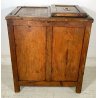 ANTICO MOBILE GHIACCIAIA LEGNO LARICE PRIMI 1900 VINTAGE FRIGORIFERO DISPENSA 