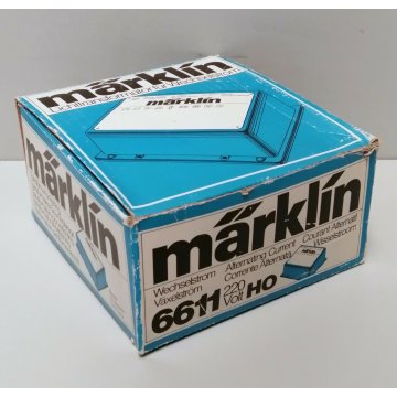 Märklin 6611 TRASFORMATORE 220 V 50 Hz 40 VA TRENINO ELETTRICO H0 TRANSFORMER