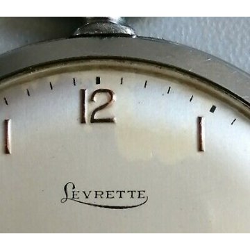 ANTICO OROLOGIO TASCA Levrette EPOCA anni 60 OLD POCKET WATCH montre de poche