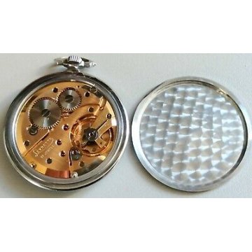 ANTICO OROLOGIO TASCA Levrette EPOCA anni 60 OLD POCKET WATCH montre de poche