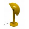 LAMPADA TAVOLO FUNGO GIALLA DESIGN ANNI 70 MUSHROOM LAMP VINTAGE FERRO LACCATO 