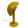 LAMPADA TAVOLO FUNGO GIALLA DESIGN ANNI 70 MUSHROOM LAMP VINTAGE FERRO LACCATO 