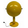 LAMPADA TAVOLO FUNGO GIALLA DESIGN ANNI 70 MUSHROOM LAMP VINTAGE FERRO LACCATO 
