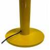 LAMPADA TAVOLO FUNGO GIALLA DESIGN ANNI 70 MUSHROOM LAMP VINTAGE FERRO LACCATO 