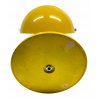 LAMPADA TAVOLO FUNGO GIALLA DESIGN ANNI 70 MUSHROOM LAMP VINTAGE FERRO LACCATO 
