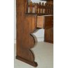 ANTICA PIATTAIA RUSTICA PIEMONTESE epoca 1800 legno PIOPPO credenza CONSOLLE OLD
