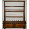 ANTICA PIATTAIA RUSTICA PIEMONTESE epoca 1800 legno PIOPPO credenza CONSOLLE OLD