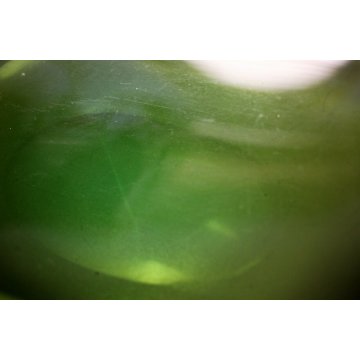 CENTROTAVOLA VETRO MURANO SOFFIATO SOMMERSO VERDE ATTR. Seguso Flavio Poli '40