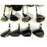 SACCA GOLF Mc Gregor + SET MAZZE VINTAGE BAG STAFF TOUR CART TROLLEY WITH IRONS 