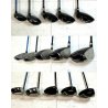 SACCA GOLF Mc Gregor + SET MAZZE VINTAGE BAG STAFF TOUR CART TROLLEY WITH IRONS 