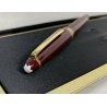PENNA STILOGRAFICA MONTBLANC MEISTERSTUCK 144 BORDEAUX RARA RESINA VINTAGE 14 K