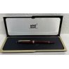 PENNA STILOGRAFICA MONTBLANC MEISTERSTUCK 144 BORDEAUX RARA RESINA VINTAGE 14 K
