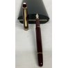 PENNA STILOGRAFICA MONTBLANC MEISTERSTUCK 144 BORDEAUX RARA RESINA VINTAGE 14 K