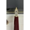 PENNA STILOGRAFICA MONTBLANC MEISTERSTUCK 144 BORDEAUX RARA RESINA VINTAGE 14 K