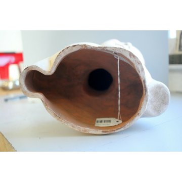 SCULTURA TUTTOTONDO BUSTO TERRACOTTA BIMBA TRECCIA Fanciulla del Pampaloni '900