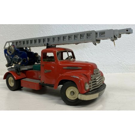 MACCHININA GIOCATTOLO CAMION POMPIERI MODELLINO 6060 SCHUCO GERMANIA CAR FURGONE