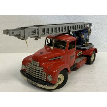 MACCHININA GIOCATTOLO CAMION POMPIERI MODELLINO 6060 SCHUCO GERMANIA CAR FURGONE