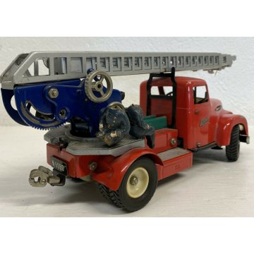 MACCHININA GIOCATTOLO CAMION POMPIERI MODELLINO 6060 SCHUCO GERMANIA CAR FURGONE