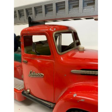 MACCHININA GIOCATTOLO CAMION POMPIERI MODELLINO 6060 SCHUCO GERMANIA CAR FURGONE