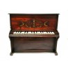 ANTICO PIANOFORTE VERTICALE in LEGNO 18 tasti MINIATURA GIOCATTOLO PRIMI '900  