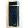 Must de Cartier ACCENDINO TASCA Lacca Cinese BLU Paris VINTAGE LIGHTER BRIQUET