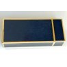 Must de Cartier ACCENDINO TASCA Lacca Cinese BLU Paris VINTAGE LIGHTER BRIQUET