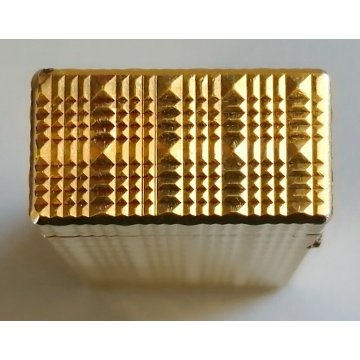 Dunhill 24163 ACCENDINO TASCA DORATO Swiss made VINTAGE GOLDEN LIGHTER Briquet