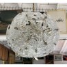 GRANDE LAMPADARIO SPUTNIK LAMPADA SOSPENSIONE ZERO 4 SFERA DESIGN MURANO VINTAGE