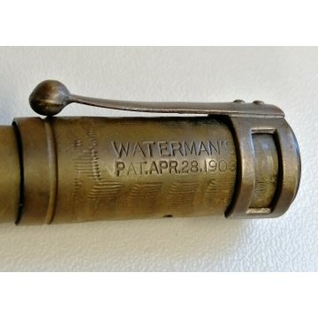 WATERMAN IDEAL 42 Antica Penna Stilografica RETRATTILE Safety OLD FOUNTAIN PEN