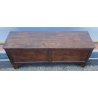 ANTICA CASSAPANCA OTTOCENTO LEGNO LARICE MASSELLO 800 PANCA BAULE ORIGINALE OLD
