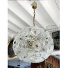 GRANDE LAMPADARIO SPUTNIK LAMPADA SOSPENSIONE ZERO 4 SFERA DESIGN MURANO VINTAGE