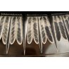 SPECCHIERA OVALE Cristal Arte WALL MIRROR SPECCHIO MOLATO DORATO MODERNISTA '60 