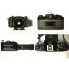  FOTOCAMERA  VINTAGE CANON A1 REFLEX 35mm SLR LENTI CUSTODIA VALIGIA RIGIDA '70 