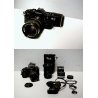  FOTOCAMERA  VINTAGE CANON A1 REFLEX 35mm SLR LENTI CUSTODIA VALIGIA RIGIDA '70 